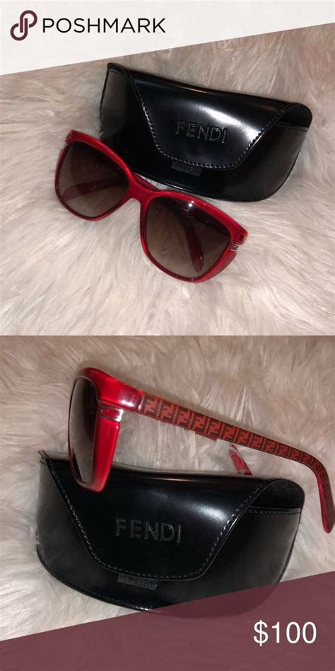 fendi sunglasses leather arms|authentic fendi sunglasses.